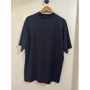 PGA Tour Men’s Navy Blue Performance Golf Shirt Size XL Short Sleeve Turtleneck